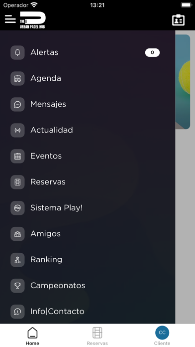 The Urban Padel Hub Screenshot
