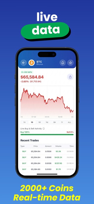 CoinMarketRadar: Tracker Screenshot 2 of 5