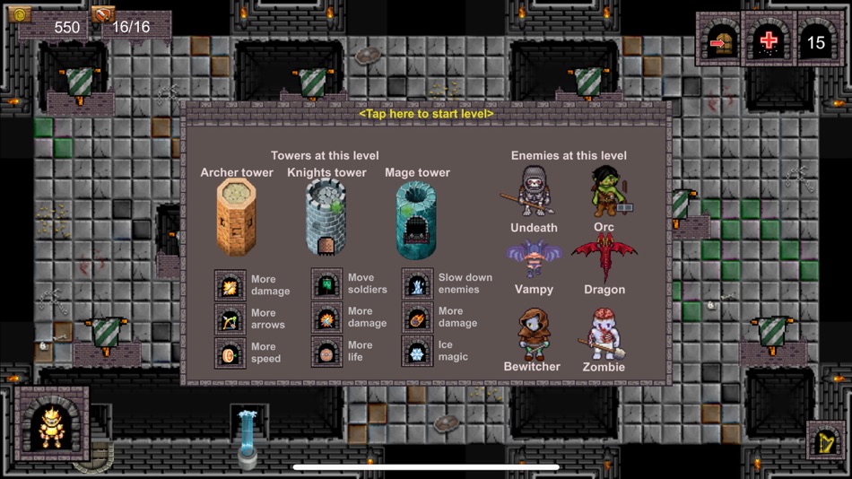 #2. King Arthur Tower Defense (iOS) Ved: Salvador Sevillano