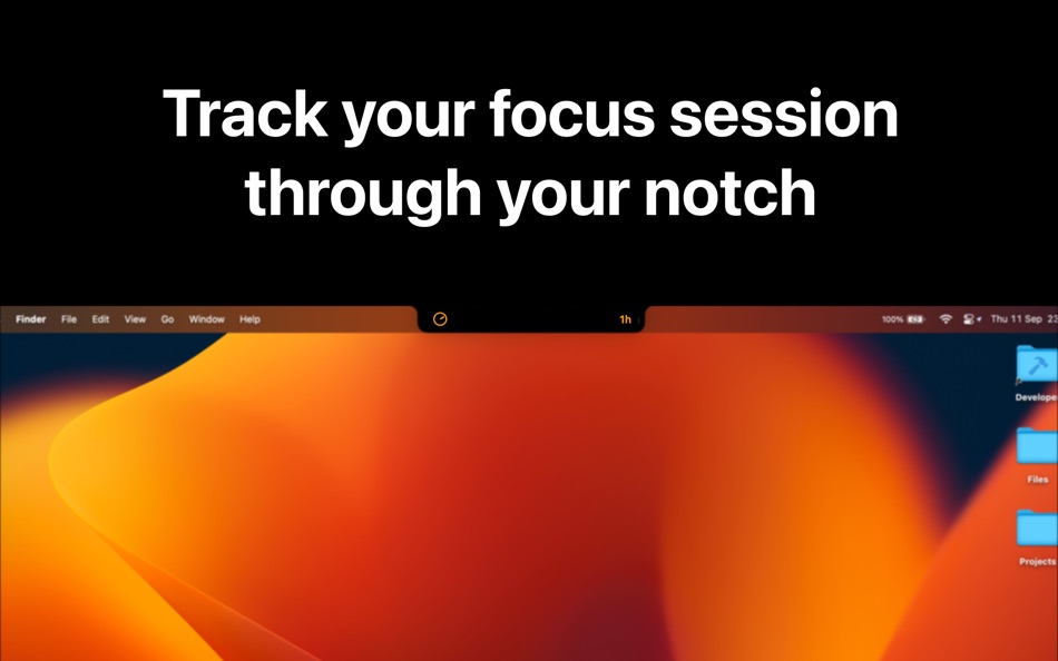 #4. FocusNotch: Timer & Blocker (macOS) By: Daniel Bratt