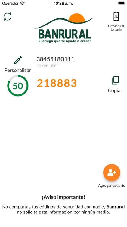 Código Banrural screenshot-4