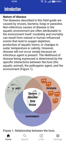 WOAH Aquatic Diseases screenshot