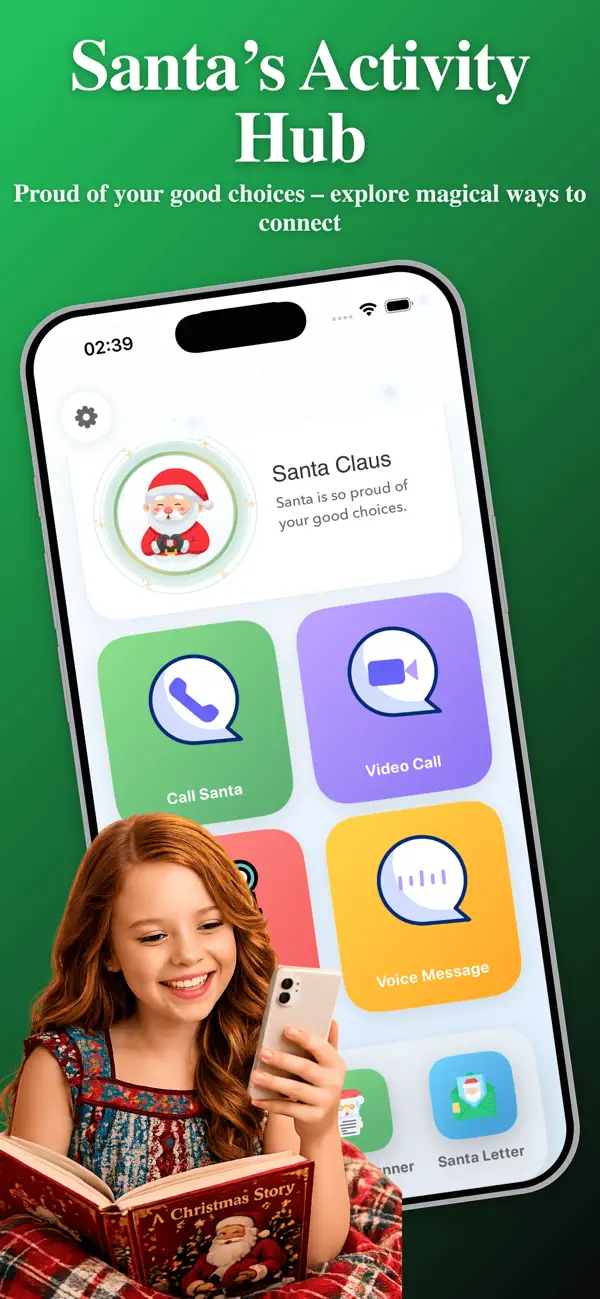 Screenshot #2 pour Call Santa Claus AI