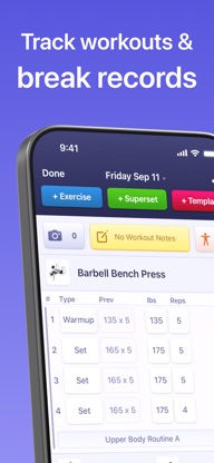 Liftr Workout & Gym Planner screenshot 3