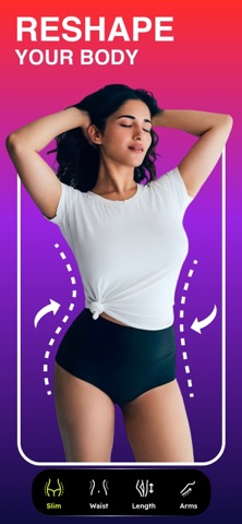 Body Editor: Slim & Muscle App screenshot