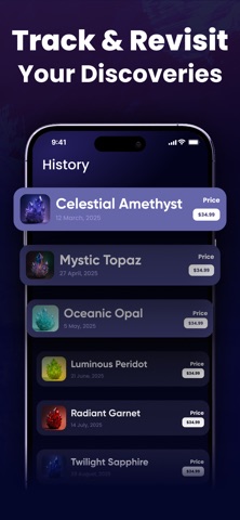 Crystal & Gem Identifier iPhone screenshot