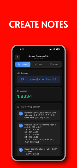 Statistics AI: Scan & Solve Screenshot 6 of 9