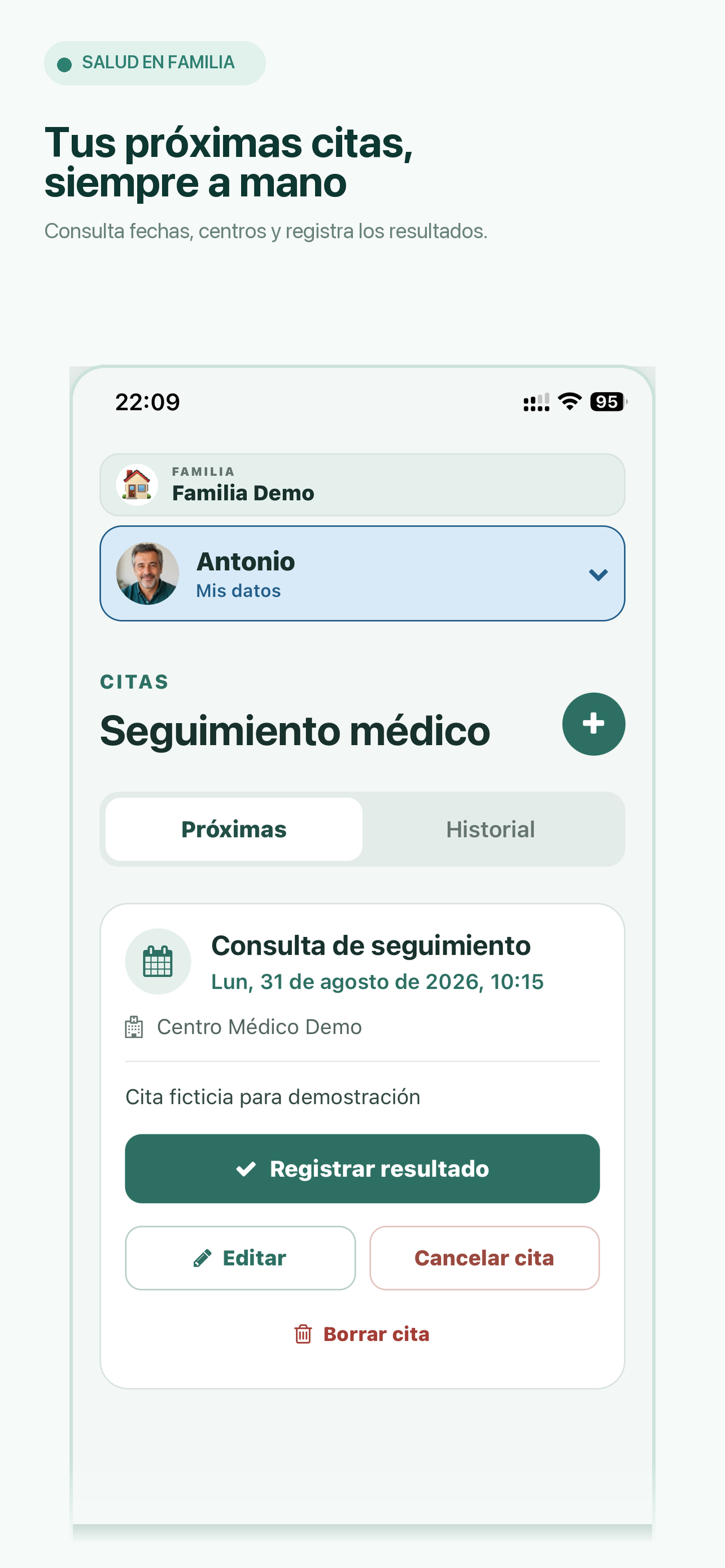 Salud en Familia: Family Care screenshot 5