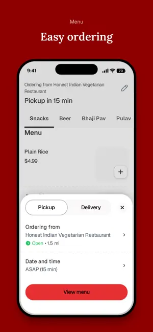 Indian Vegetarian Restaurant screenshot 3