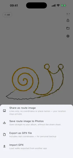 SnailWay screenshot 1