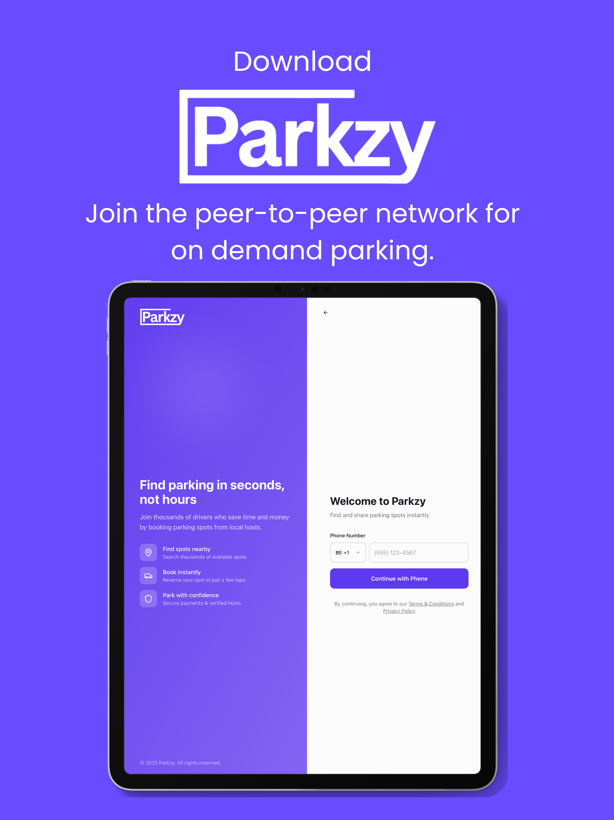 Parkzy: Find Parking Nearby