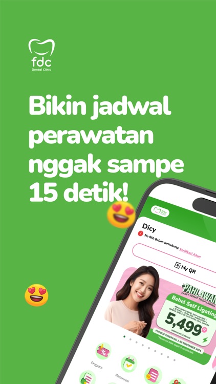 FDC Apps - Solusi Masalah Gigi