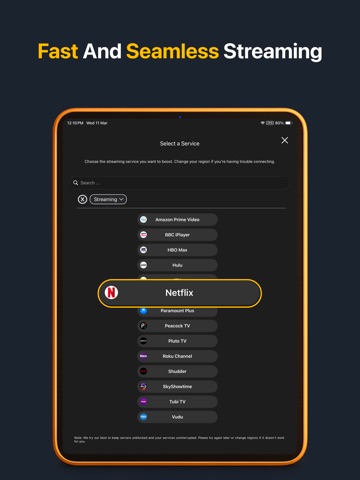 Best VPN : Unlimited VPN Proxy iPad screenshot