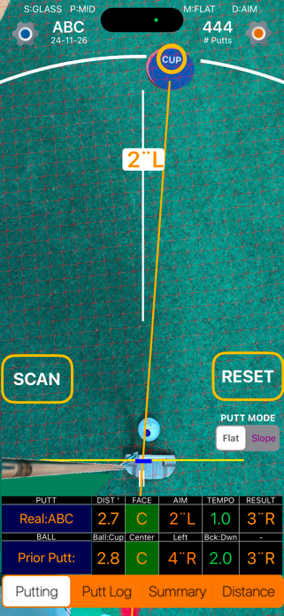 Putt Preview AR Putting: iOS26 Screenshot 2 of 8
