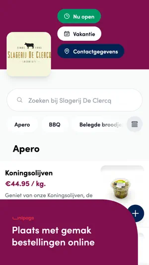 Slagerij De Clercq screenshot 1