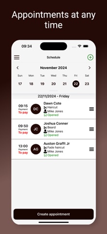 SharpMate: Barber Book App screenshot