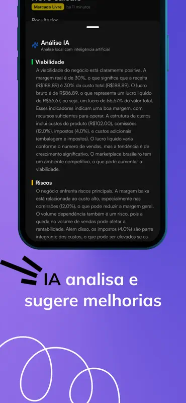 Calculaço: Taxas e Lucro screenshot 5 of 10