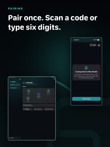 Peekside: Screen Mirroring iPad screenshot