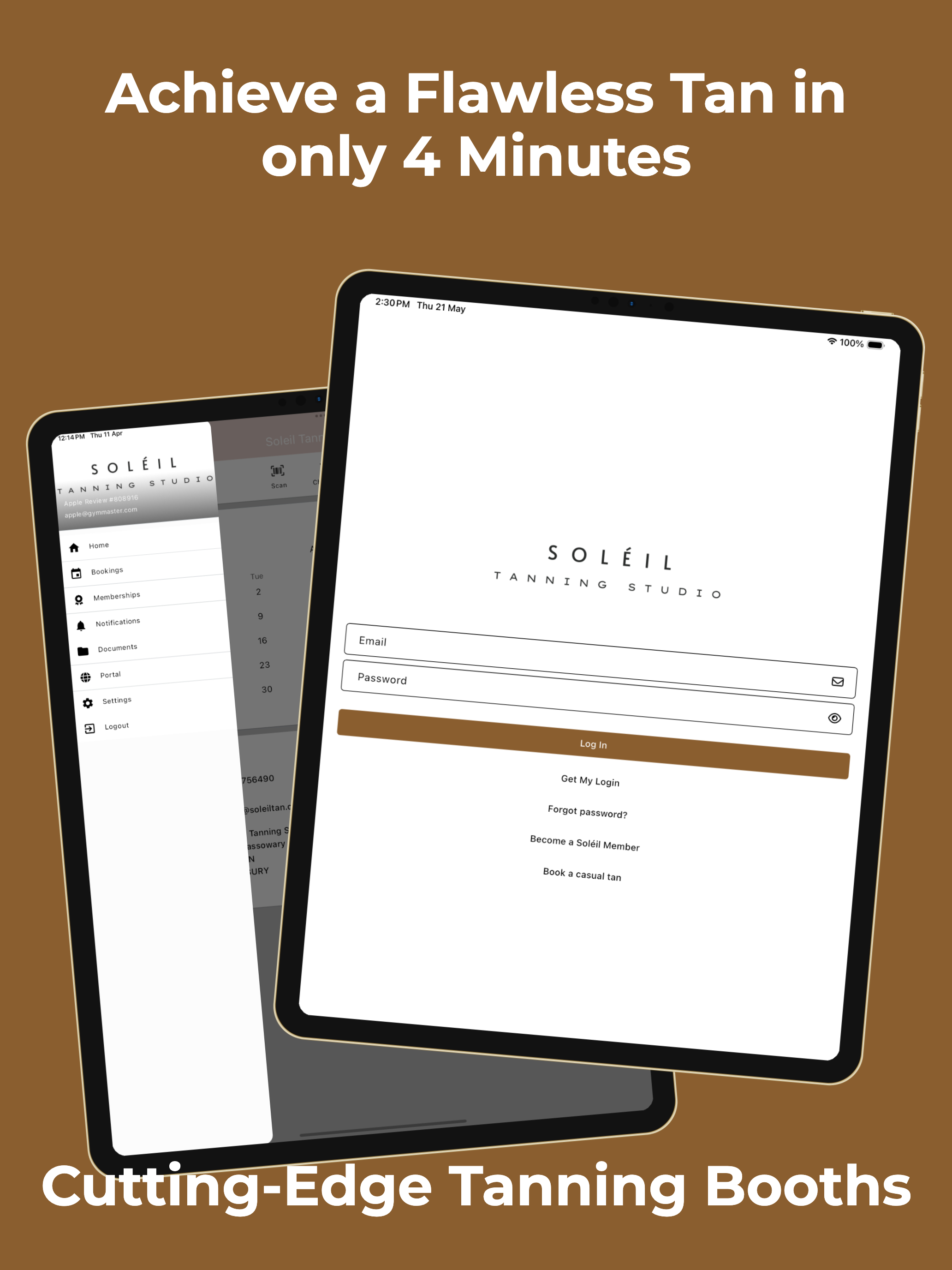 Soleil Tanning Studio Bookings