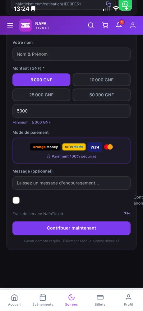 NafaTicket screenshot 5