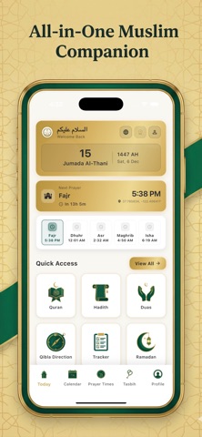 Sunnah 360: Islamic Calendar Screenshot 1 of 3