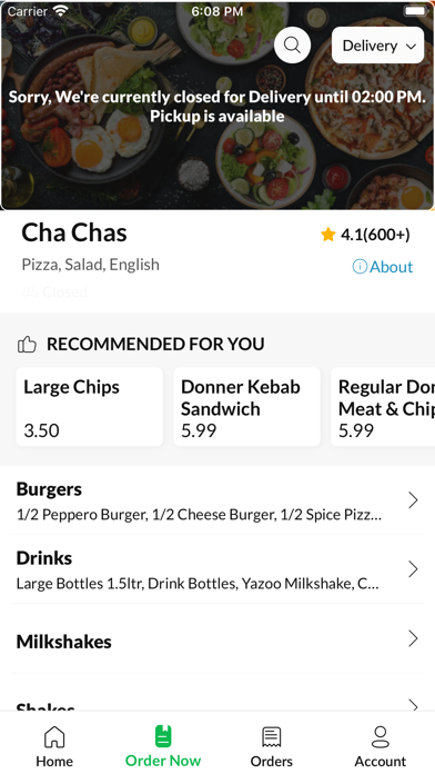 Cha Chas Manchester Screenshot