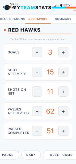 MyTeamStats Screenshot 4 of 7