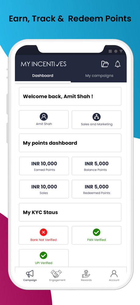 My Incentives screenshot 2