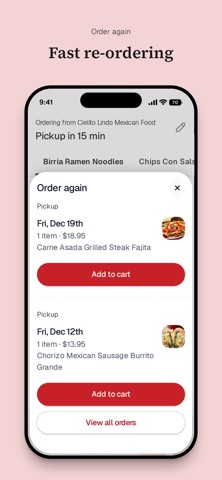 Cielito Lindo Mexican Food iPhone screenshot