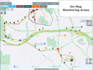 Be-Maps iPad screenshot