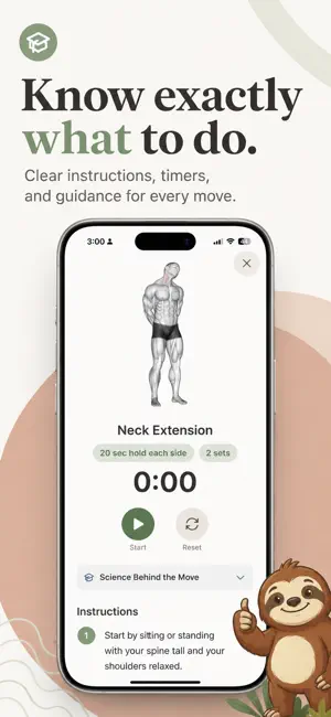 Posture Fix Exercises: Olly screenshot 2