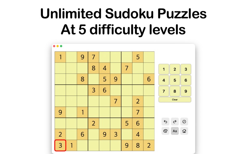 Screenshot #1 pour my Sudoku