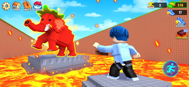 Lava Survival: Grab Brainzot screenshot 2