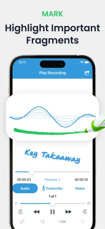 Voice Memos & Sound Recorder screenshot 5 of 8