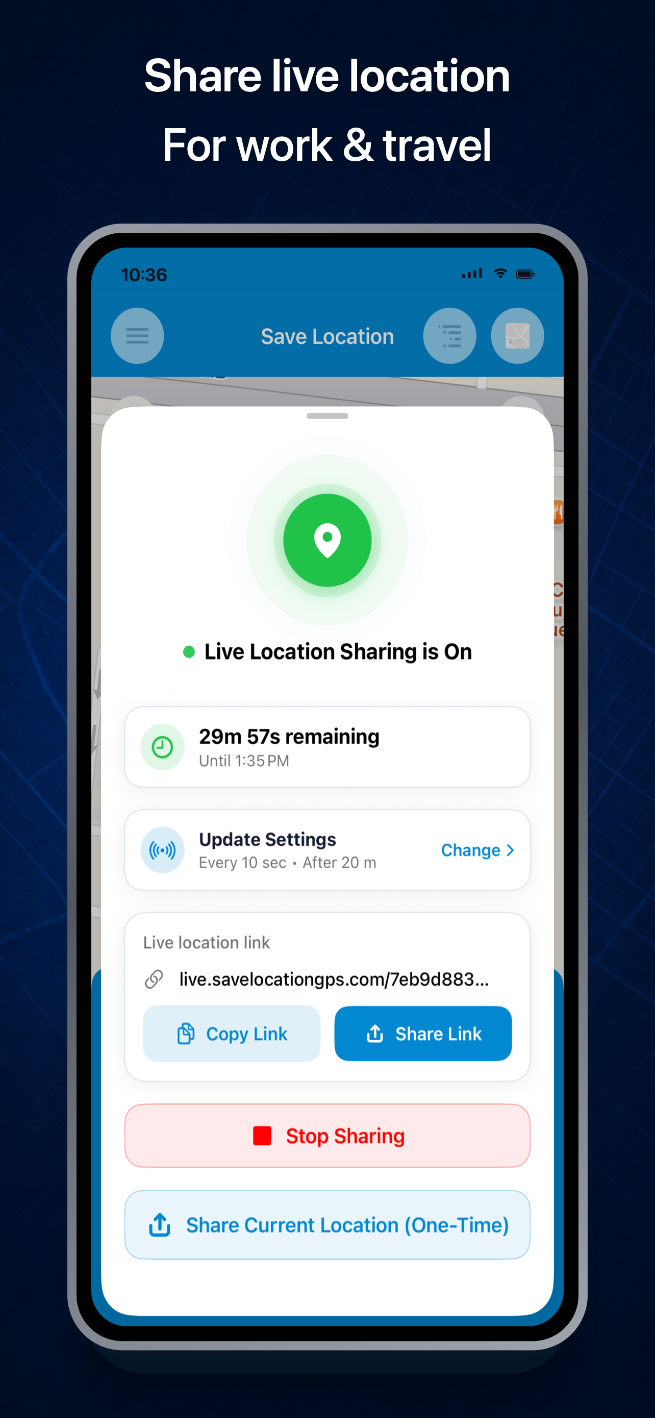 Save Location GPS screenshot 2