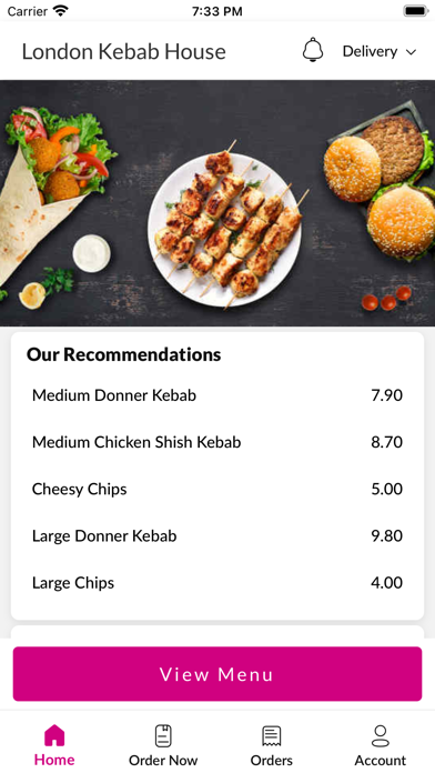 London Kebab House. Screenshot