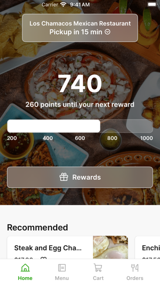 Los Chamacos app screenshot