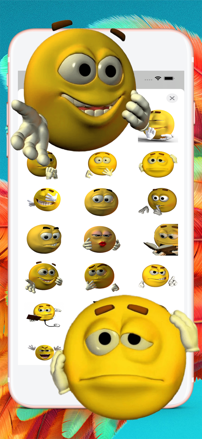 Banga 2 Cute Emojis Stickers