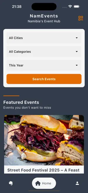 NamEvents screenshot 1