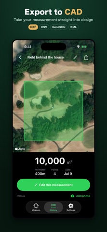 FieldMeter - Land Area Measure Screenshot 3 of 6