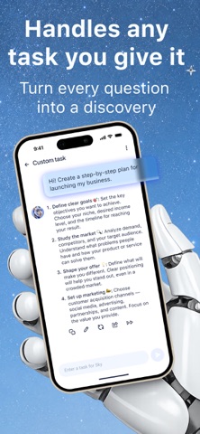 Sky AI Chat・Writer & Agent iPhone screenshot