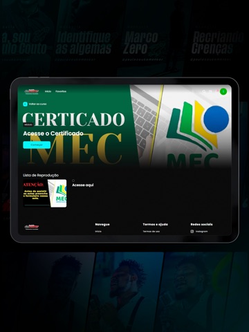 Juca Bala Academy iPad screenshot