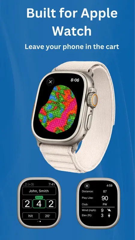 Golf GPS Range Finder: ForeFun screenshot 2 of 10