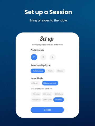 Argument AI iPad screenshot