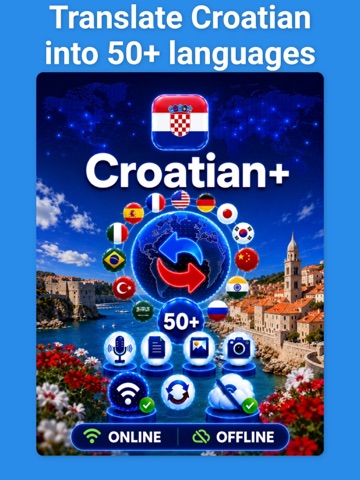 Croatian Translator & More + iPad screenshot