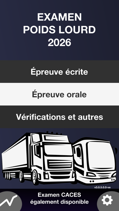 Screenshot #1 pour Examen Permis Poids Lourd