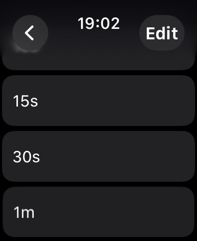 Apple Watch screenshot