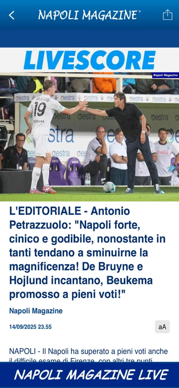 Screenshot #3 pour Napoli Magazine