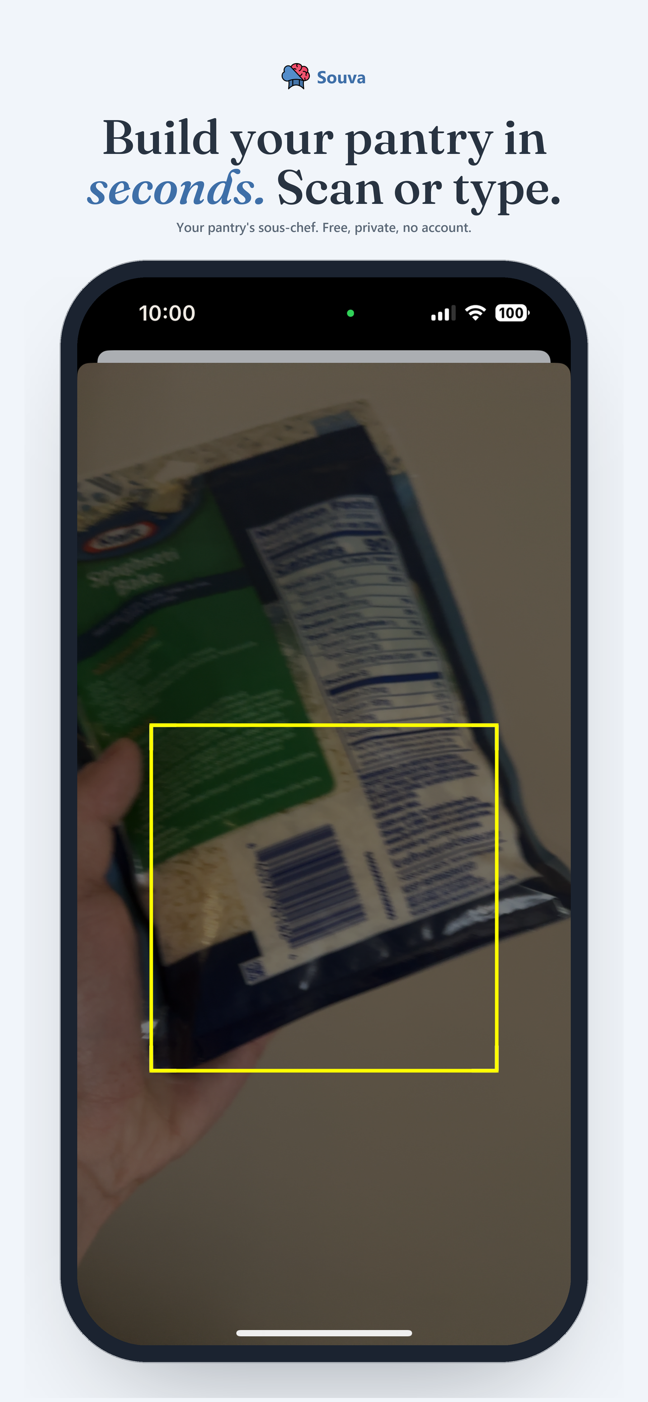 Souva: AI Recipes & Pantry screenshot 4