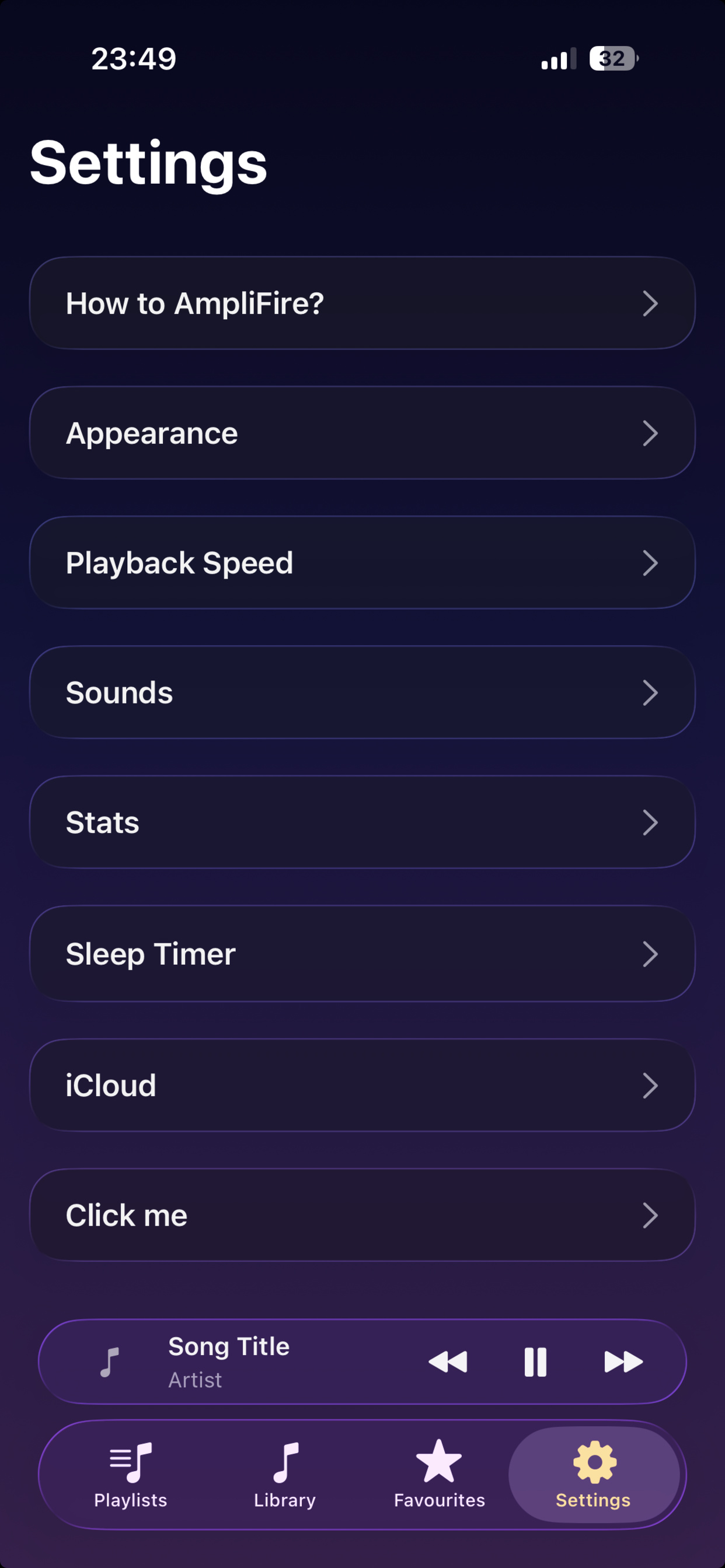 AmpliFire screenshot 3